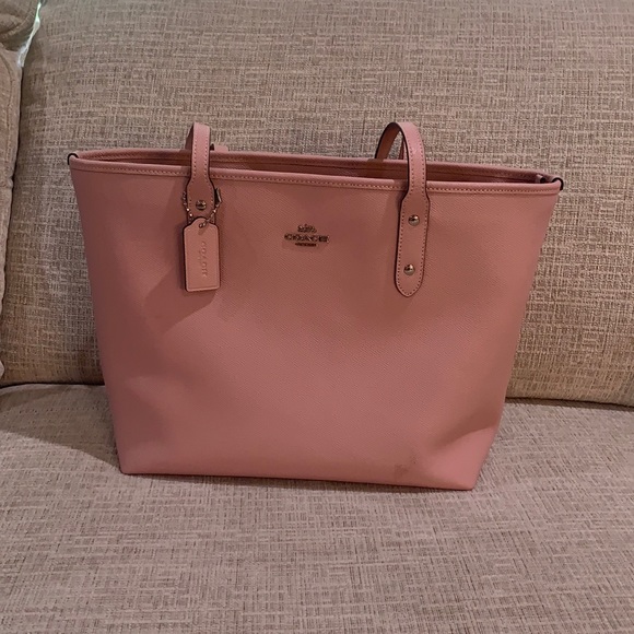 Coach Handbags - Pink coach tote bag